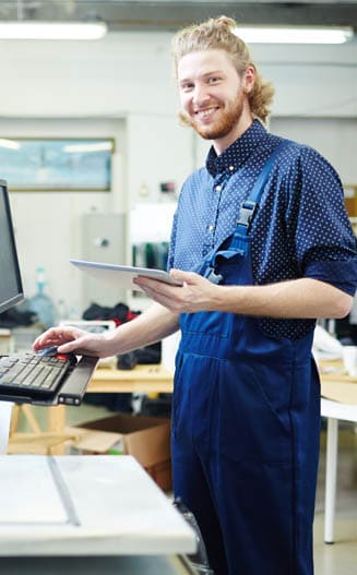 Happy Print Shop Customer